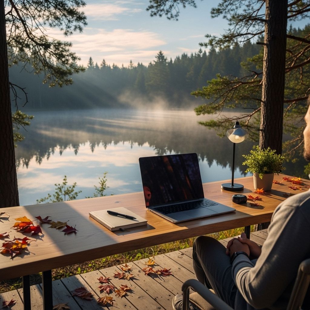 Nature Mindfulness for Remote Workers: Transform Your Workday Breaks Reconnect with the outdoors in simple steps for clearer thinking and calmer workdays.