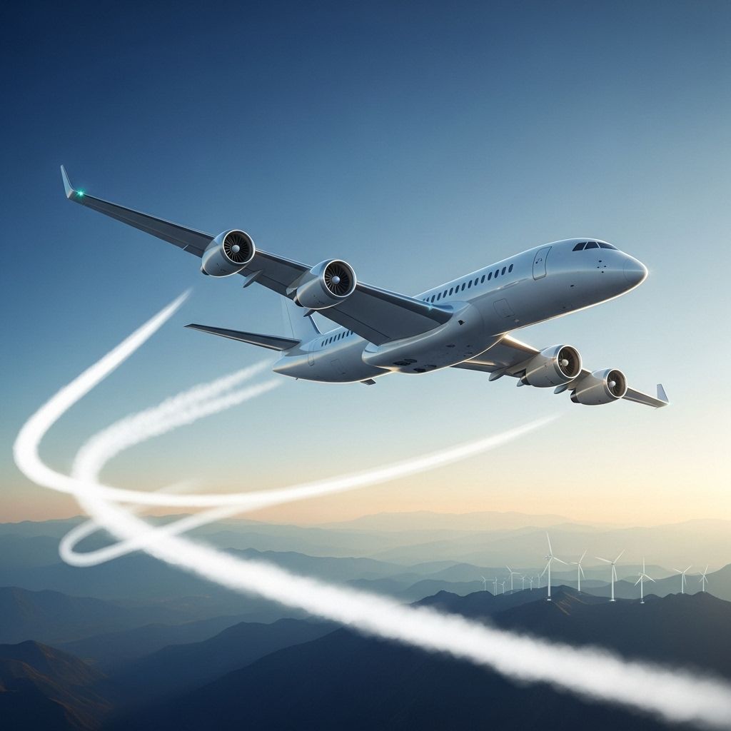 A deep dive into the technologies, policies, and industry strategies enabling near-zero emission air travel.