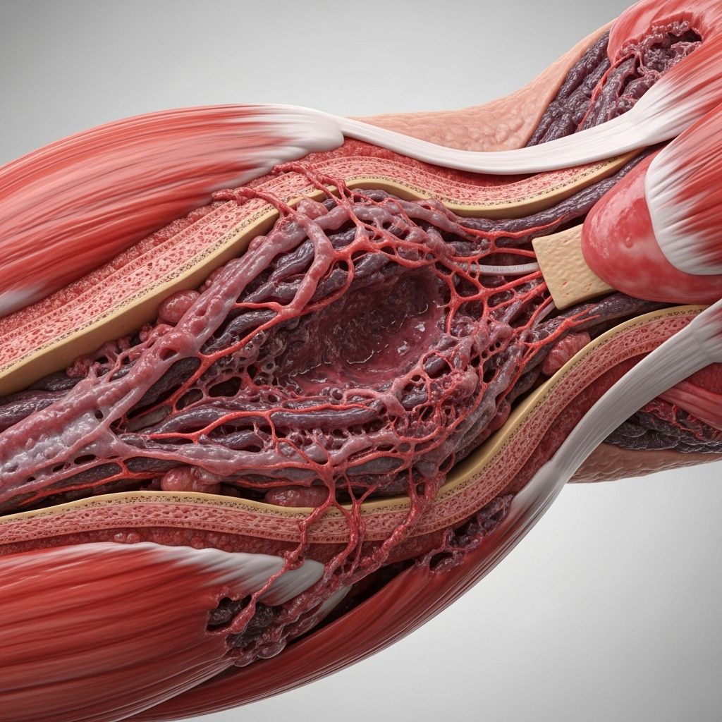 Necrotizing Soft Tissue Infection: Causes, Symptoms, and Treatment Learn about necrotizing soft tissue infection, a rare but serious condition, its symptoms, diagnosis, risk factors, complications, and essential treatment strategies.