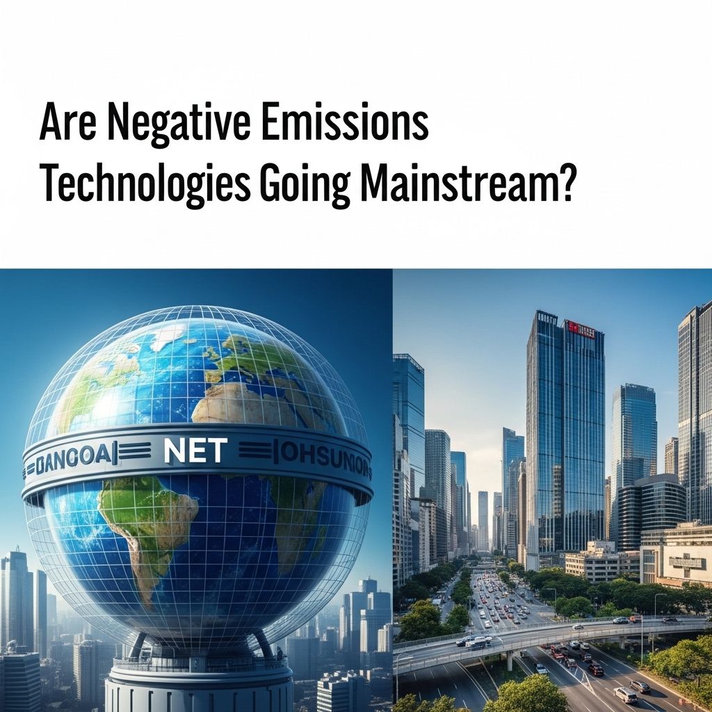 Exploring the promise, challenges, and future of negative emissions technologies as essential solutions for climate action.