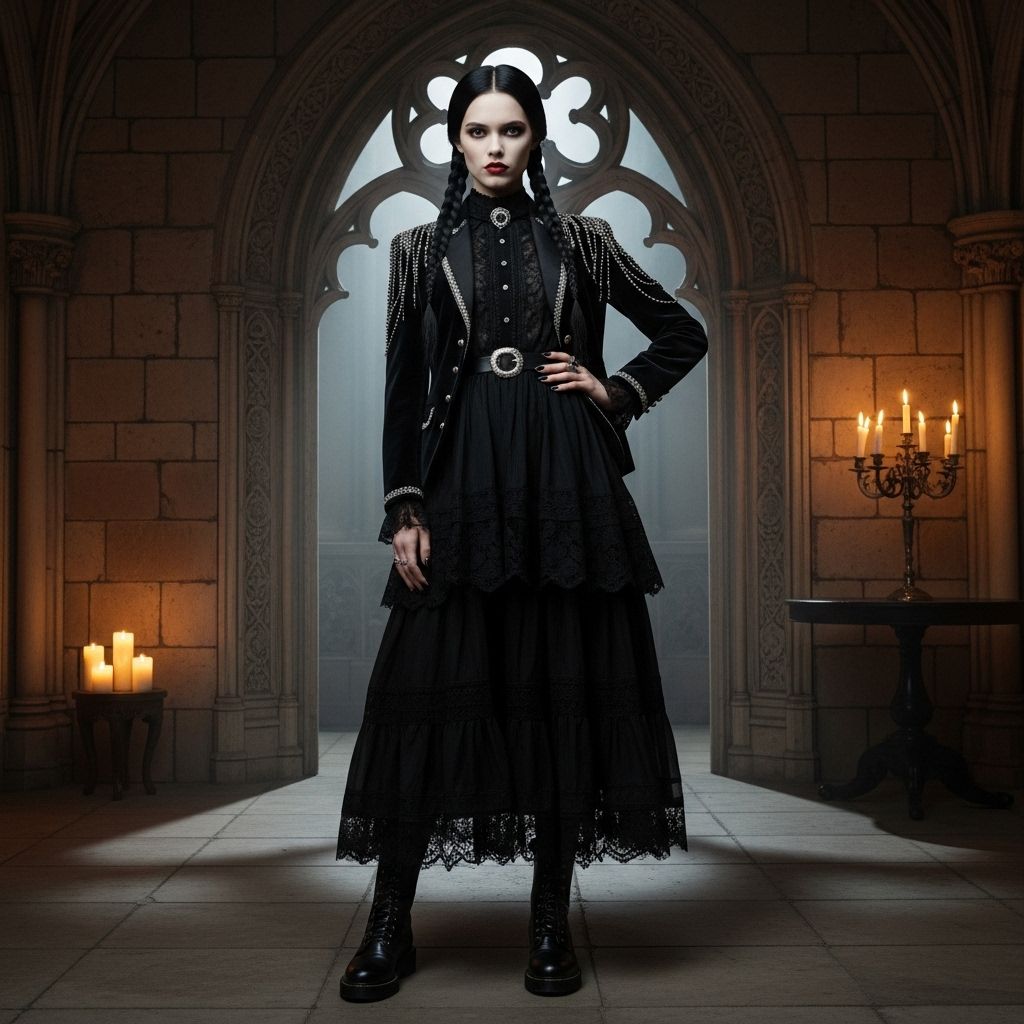 Explore how Netflix’s Wednesday Addams reinvents gothic fashion with modern flair, from iconic uniforms to viral dance looks.