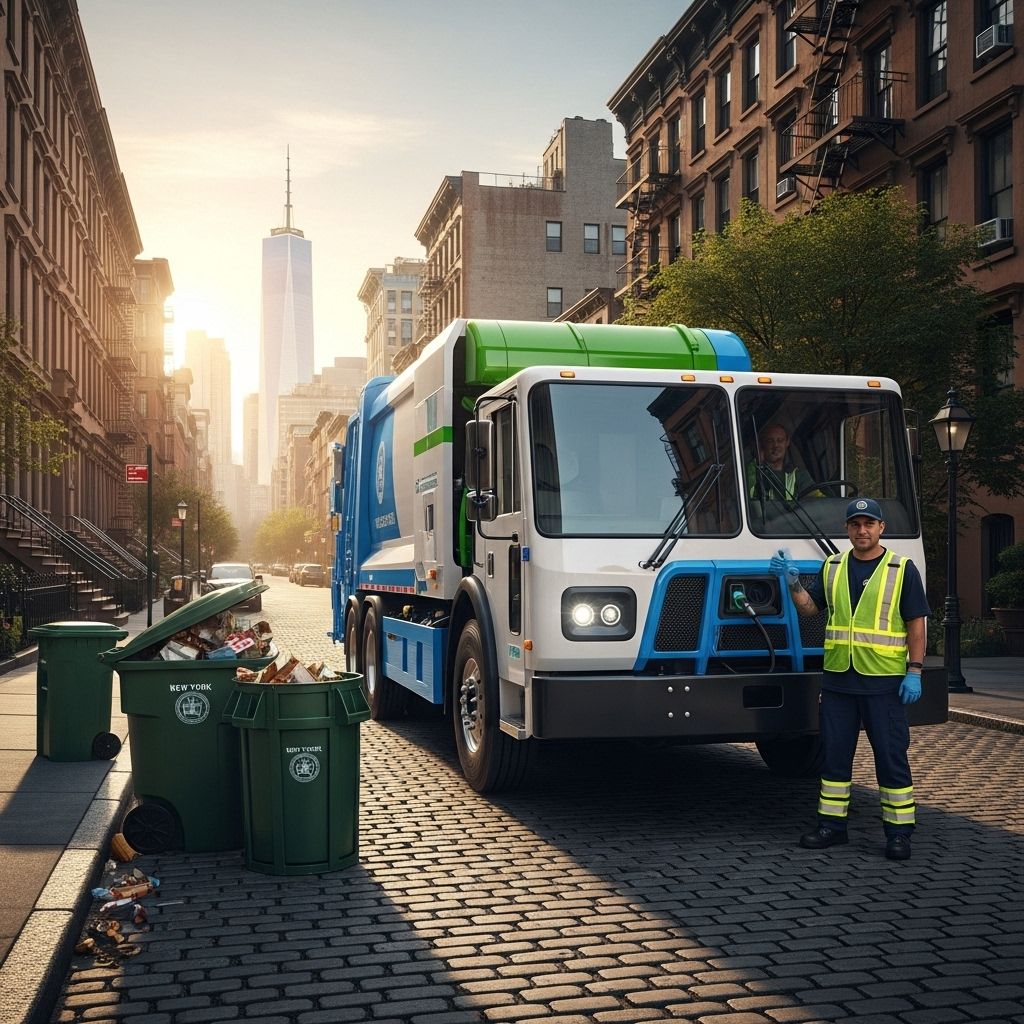 NYC's bold leap into electric waste trucks marks a watershed in urban sustainability and neighborhood air quality improvement.