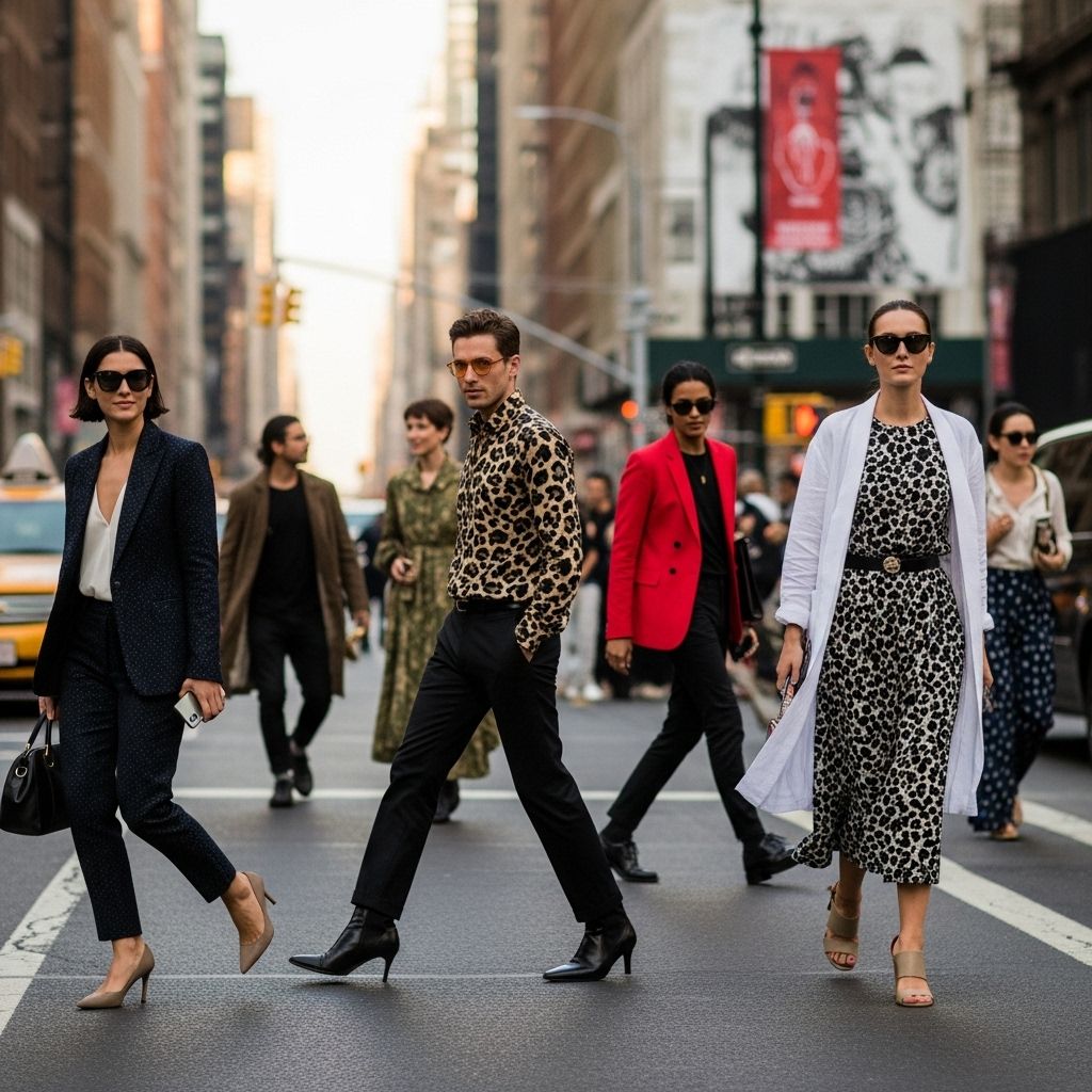 Uncover the bold, fresh, and transformative street style trends electrifying New York Fashion Week SS18.