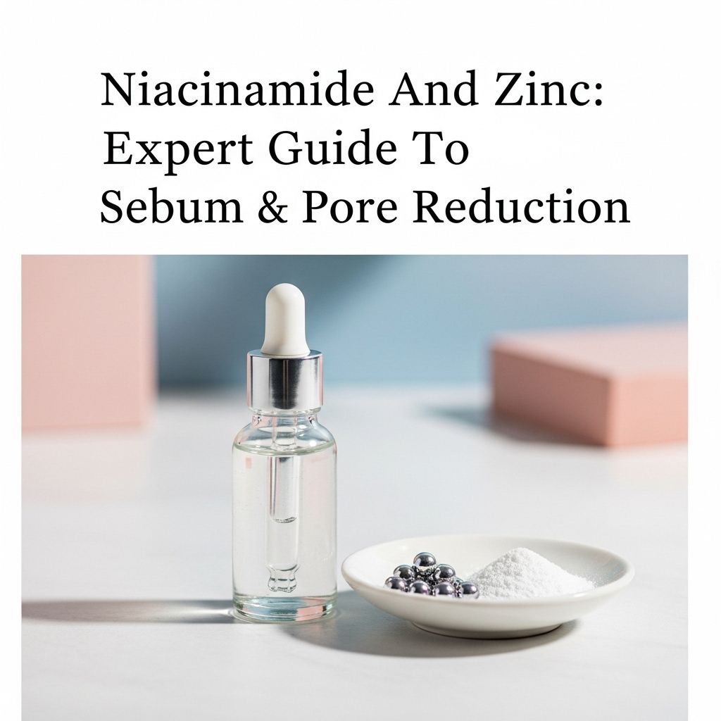 Niacinamide & Zinc: Collaborative Power in Sebum Regulation and Visible Pore Reduction A balanced formula that calms redness and keeps excess shine under control.