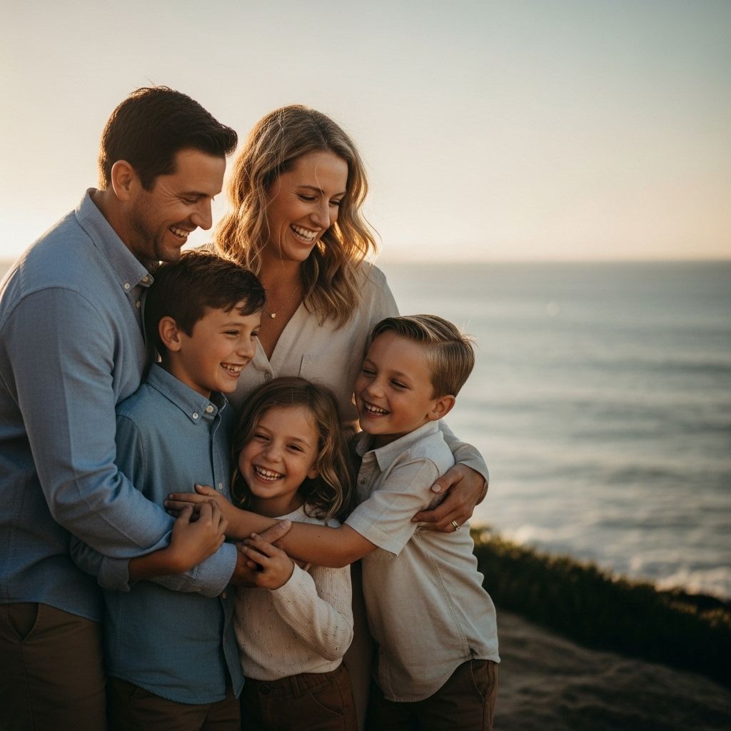 No-Fail Family Photo Tips Inspired by Kiel James Patrick Fun-filled prep and coordinated outfits make each portrait a window into family moments.