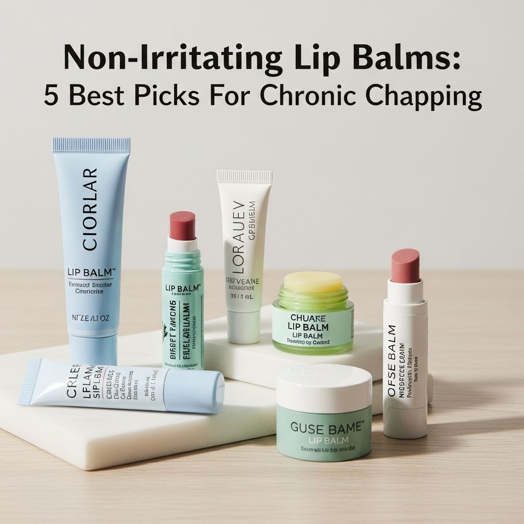 Non-Irritating Lip Balms for Chronic Chapping: Expert Guidance for Sensitive Lips Soothe and protect delicate skin with expert-recommended, deeply hydrating formulas.