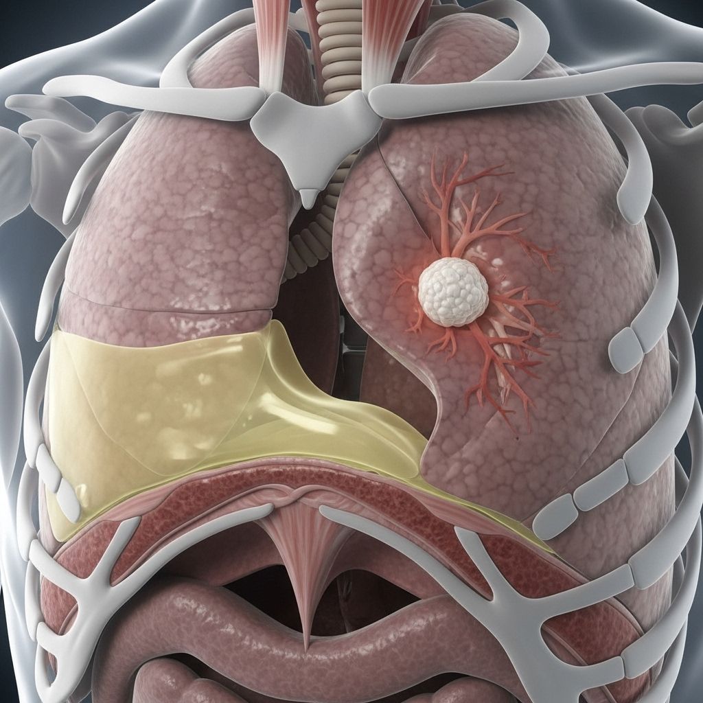 Explore the link between non-small cell lung cancer and pleural effusion, from symptoms to treatment and prognosis.