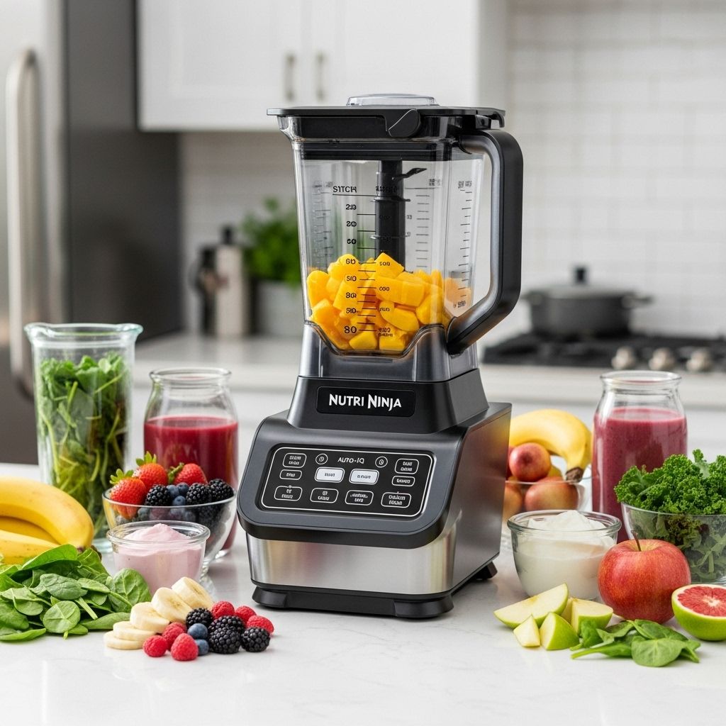 A deep dive into the performance, features, pros, and cons of the Nutri Ninja Auto-iQ blender for smoothies, drinks, and more.