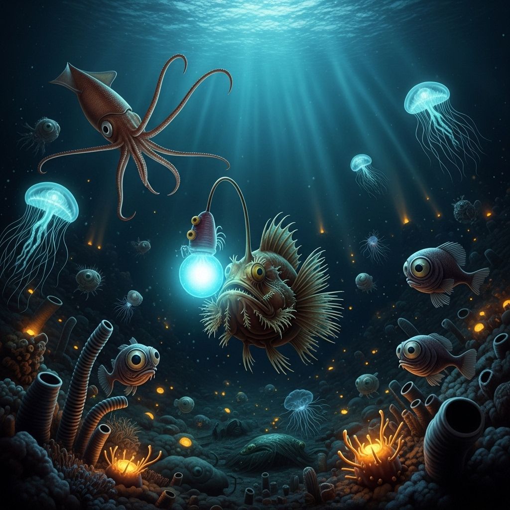 Explore how extraordinary ocean creatures thrive in perpetual darkness, revealing evolutionary marvels and mysterious adaptations.