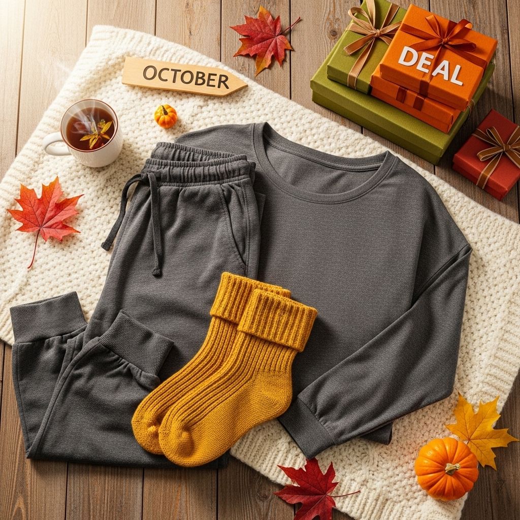 Upgrade your cozy wardrobe this fall with the hottest loungewear deals from Amazon's October Prime Day—matching sets, luxe joggers, and versatile pieces await.