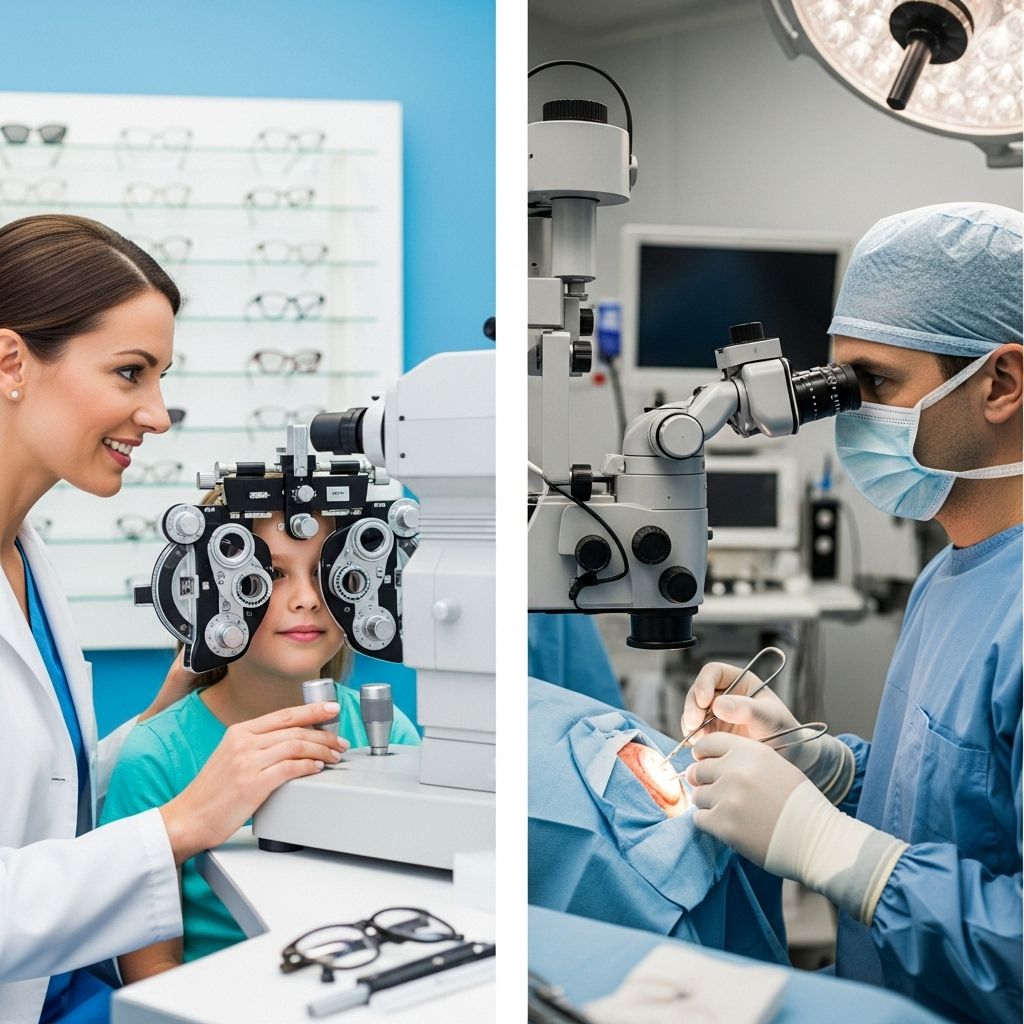 Explore the differences, roles, and specialties of optometrists and ophthalmologists to make informed decisions about your eye health.