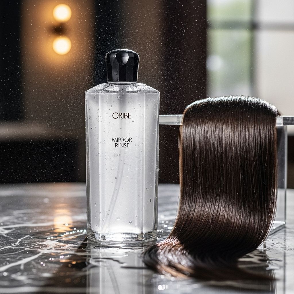 Transform dull hair into a glass-like finish with Oribe’s Mirror Rinse—an expert review and comprehensive usage guide.