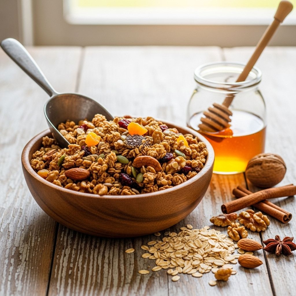 Master Homemade Granola Recipe: Your Pantry Essential Create delicious, customizable granola at home with simple pantry staples