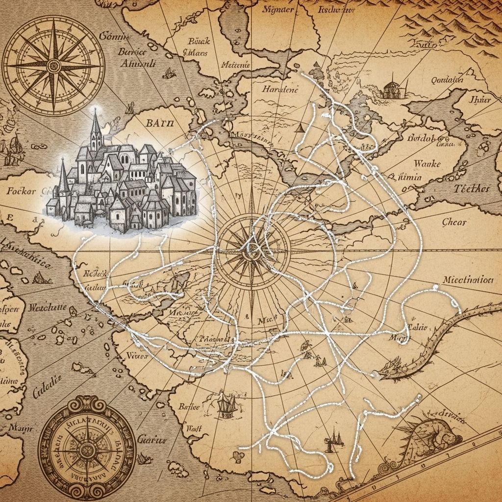 Explore how phantom towns, fake roads, and deliberate cartographic traps blur the line between fact and fiction on our maps.