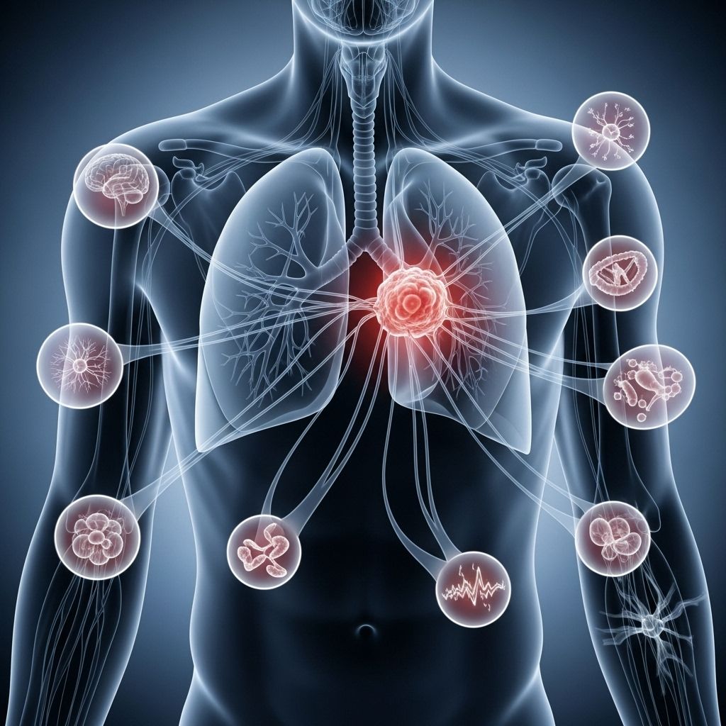 Paraneoplastic Syndromes and Lung Cancer: Causes, Symptoms, and Treatment Comprehensive guide to paraneoplastic syndromes in lung cancer, including causes, symptoms, risks, types, and modern treatments.