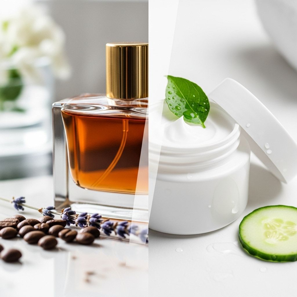 Parfum vs Aroma Skincare Ingredients: Safety, Transparency, and Consumer Choice in Modern Cosmetic Formulations Gain clarity on scent disclosures and shop with confidence for gentler formulations.