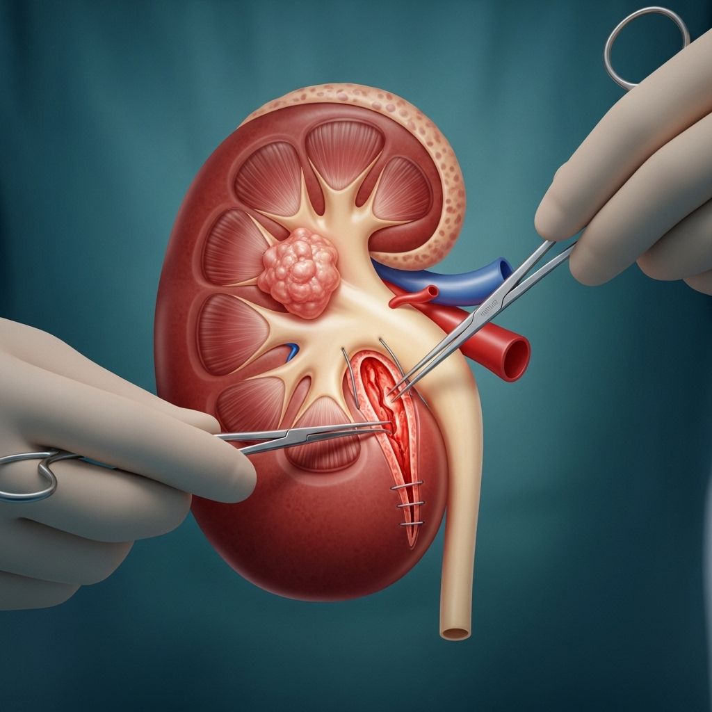 Partial Nephrectomy for Kidney Cancer: Procedure, Recovery, and FAQs Learn about partial nephrectomy surgery for kidney cancer, including procedures, risks, and post-surgical care.