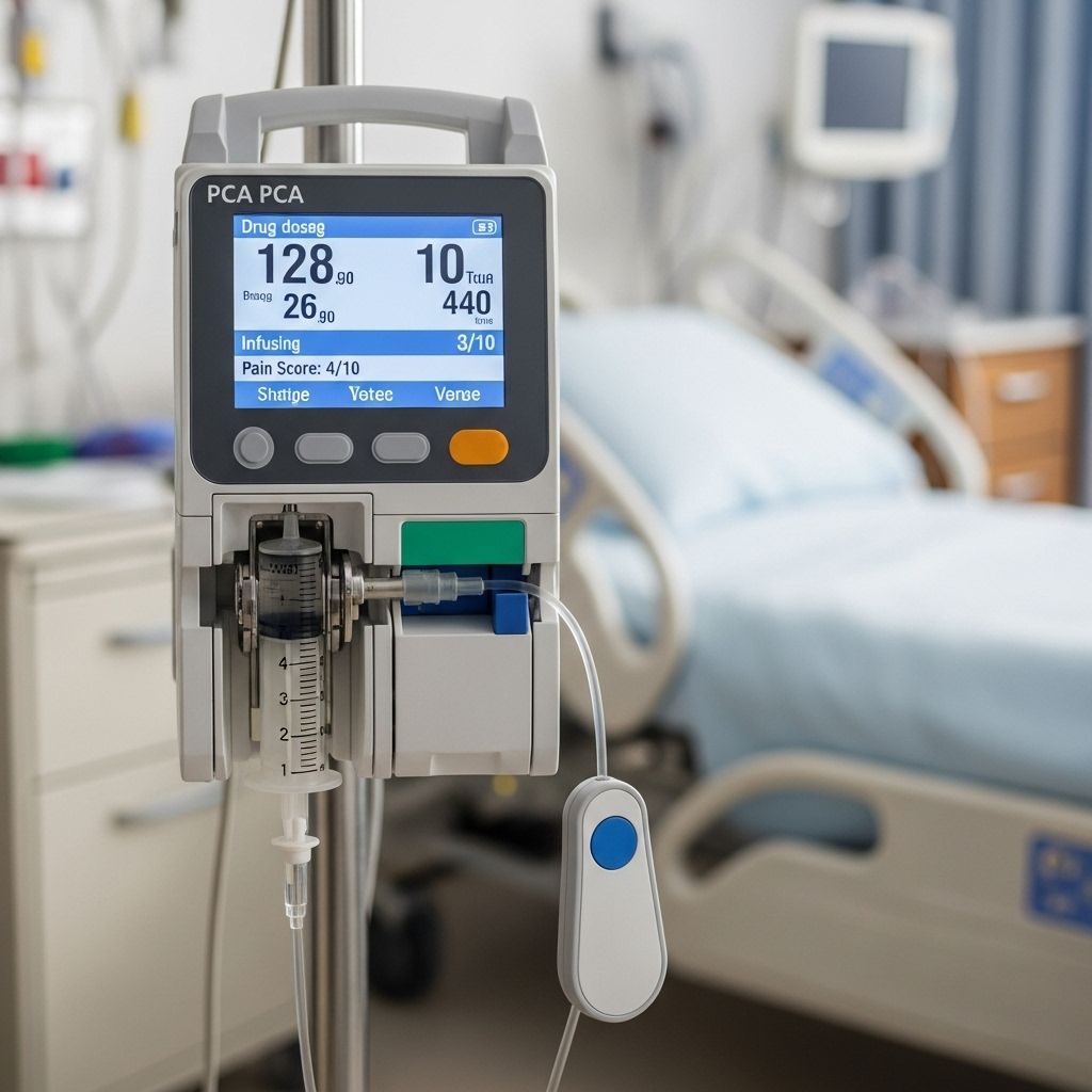 A comprehensive guide to understanding patient-controlled analgesia pumps, their use, benefits, risks, and essential safety considerations.