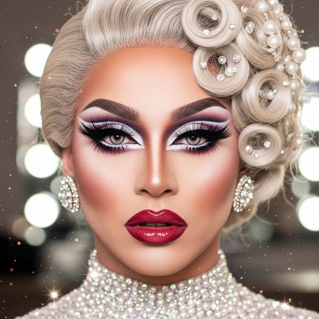 Pearl’s Dazzling Drag Glam: A Step-by-Step Cosmo Queens Makeup Transformation Learn how famed drag queen Pearl builds high-impact glam with bold eyes, blush, and a signature red lip in her stunning Cosmo Queens transformation.