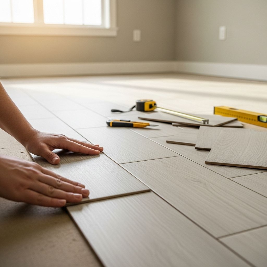 Peel and Stick Floor Tiles: A DIY Guide to Easy, Affordable Flooring Transform any room with a quick, tool-light installation that elevates your décor.