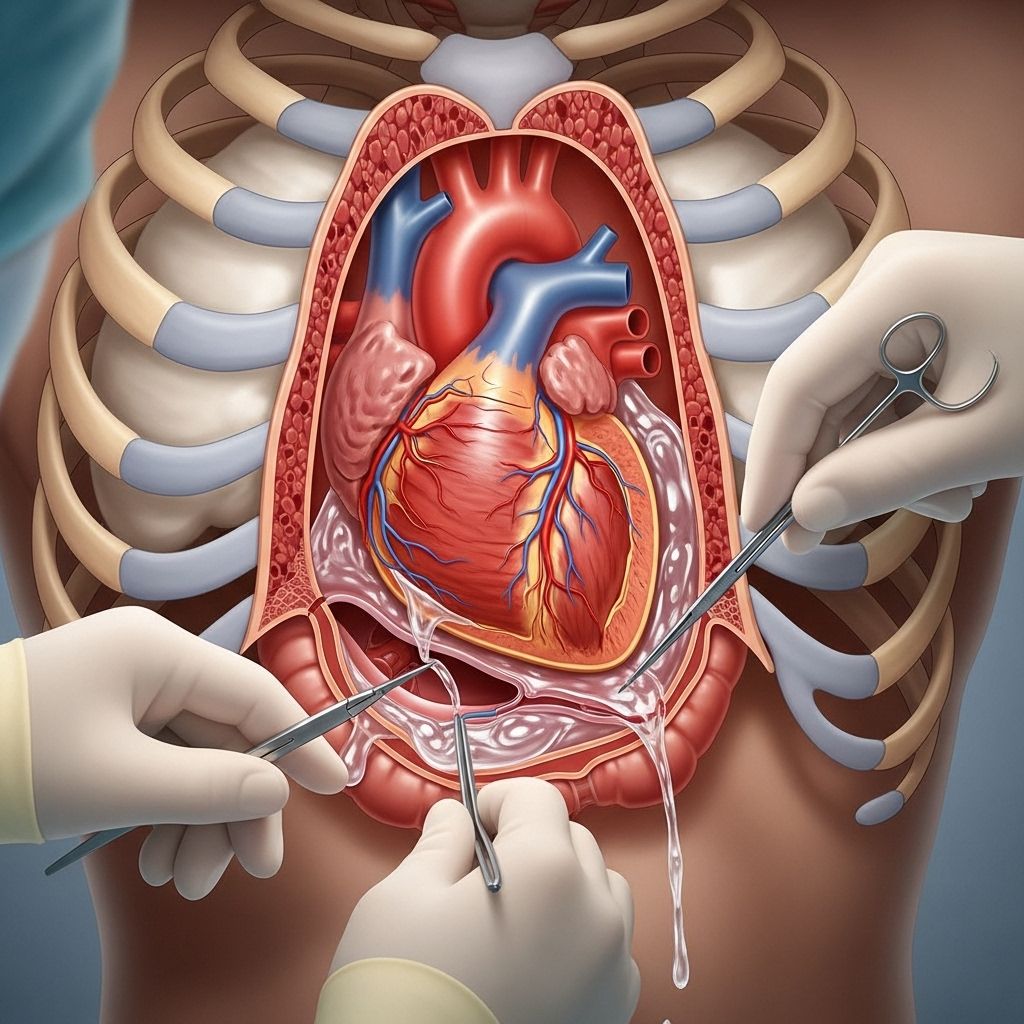 A comprehensive guide to pericardial window surgery, including indications, procedures, recovery, and frequently asked questions.