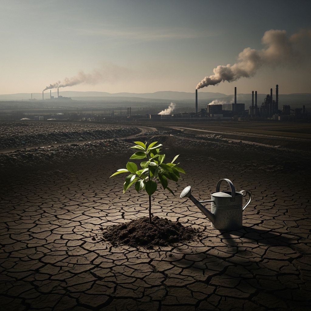 Examining why individual eco-actions matter but can’t tackle the scale of the environmental crisis without systemic change.