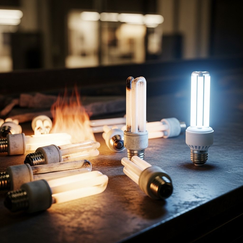 A comprehensive look at the movement to retire fluorescent bulbs for safer, greener, and more efficient lighting.