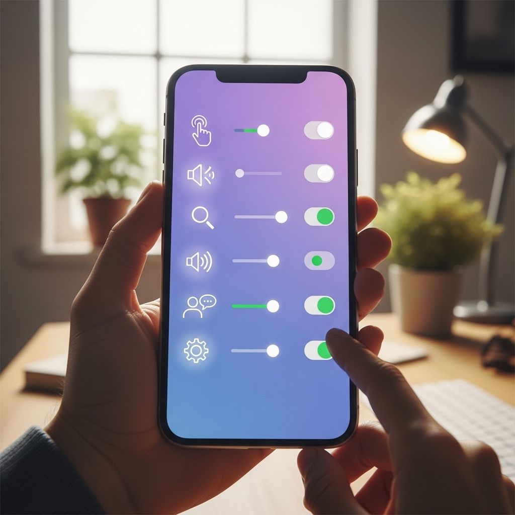 Phone Accessibility Settings for Digital Boundaries: Tools, Strategies & Best Practices Regain attention and boost well-being by customizing how your device interacts with you.