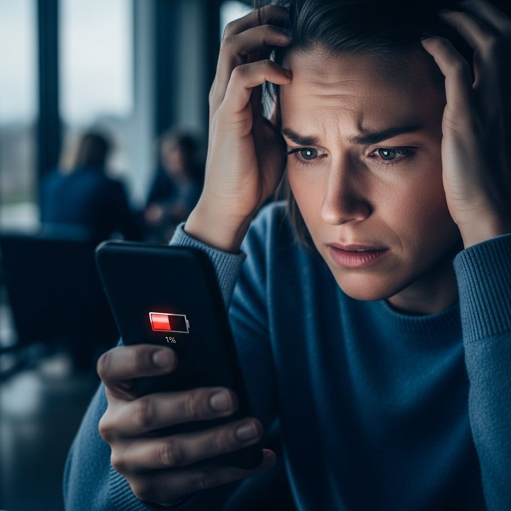 Phone Battery Life Obsession: Understanding Modern Range Anxiety Building mindful power habits turns charging stress into manageable downtime.