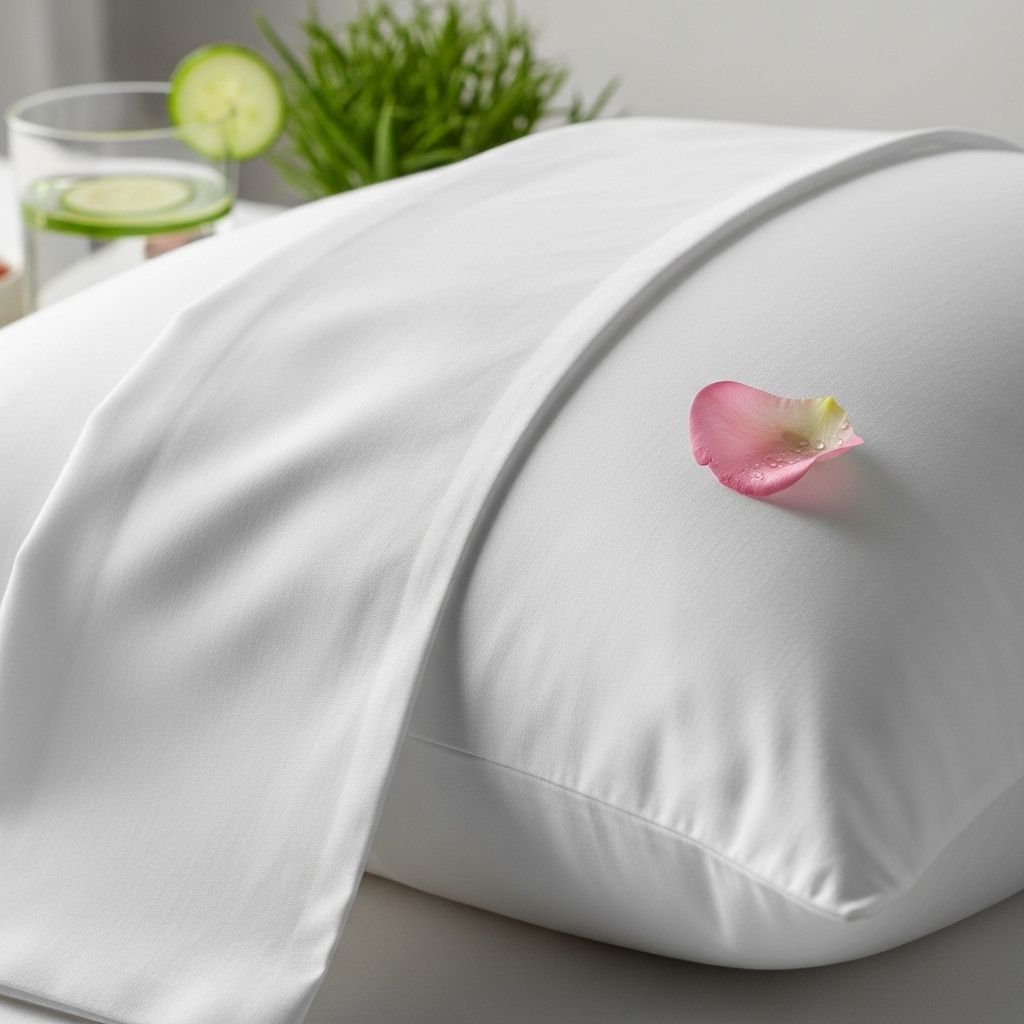 Pillowcase Hygiene for Clear Skin Fresh sleep covers each week help prevent breakouts and calm facial irritation.