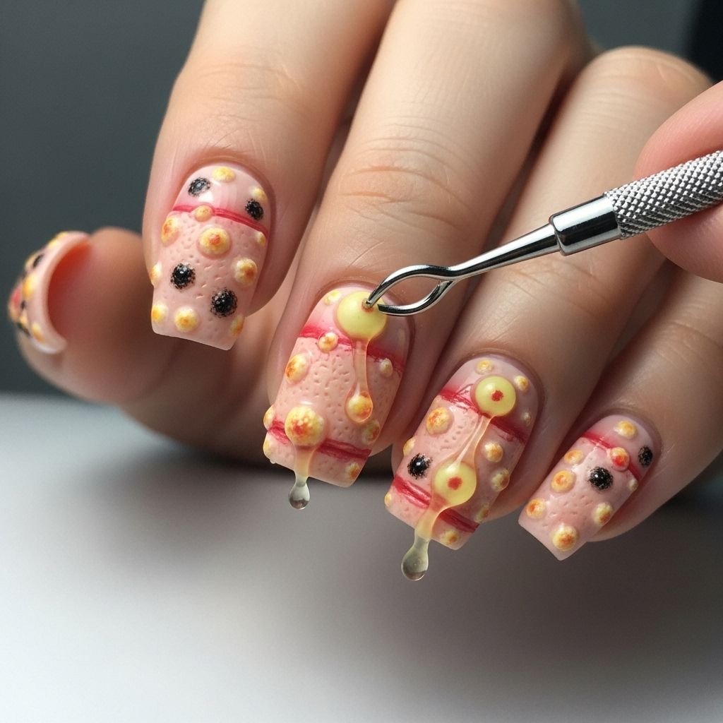 Exploring the viral nail art trend that's both fascinating and revolting
