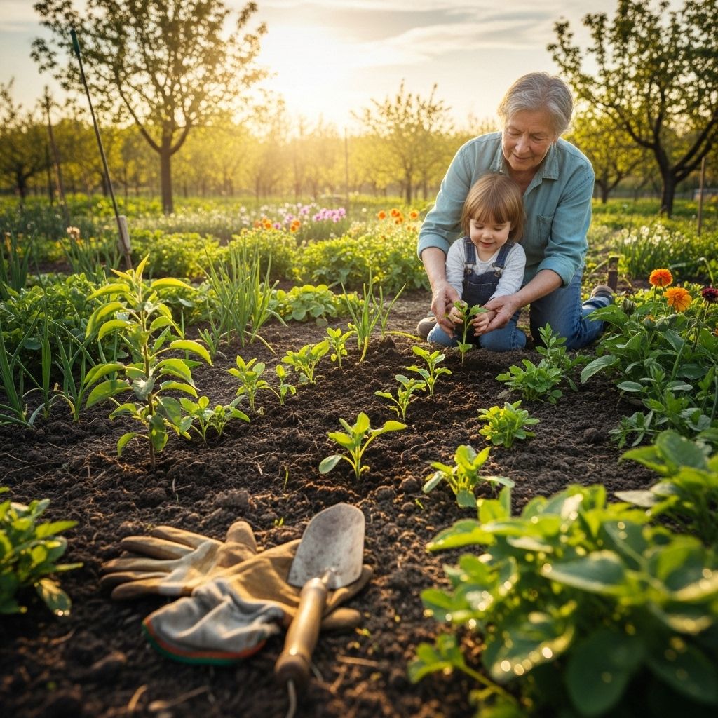 Explore how planting and caring for gardens today sows seeds of abundance, biodiversity, and hope for the generations still to come.