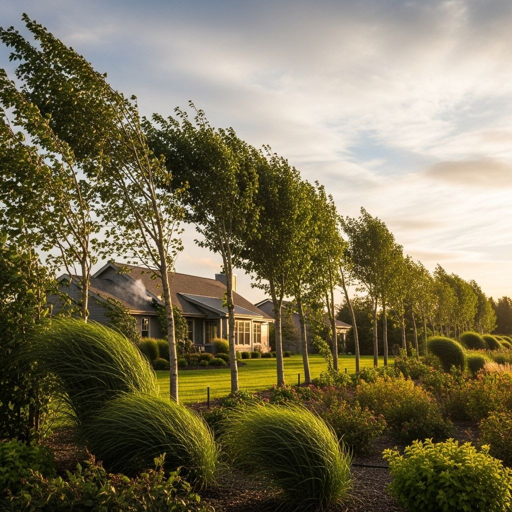 Learn how strategic windbreak plantings can reduce your energy costs, improve comfort, and boost your property's value.