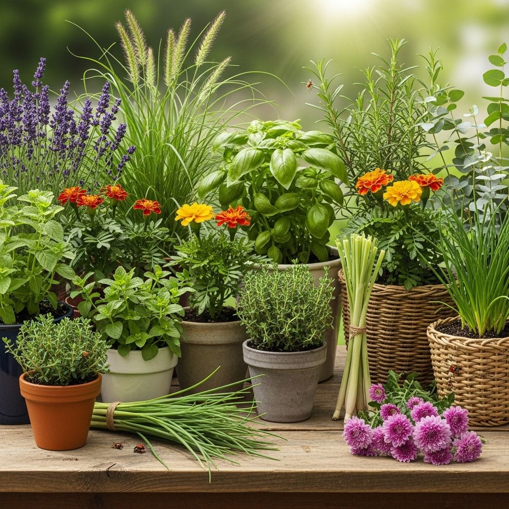 Discover how to keep your garden pest-free with beautiful, functional plants that naturally deter bugs and unwanted insects.