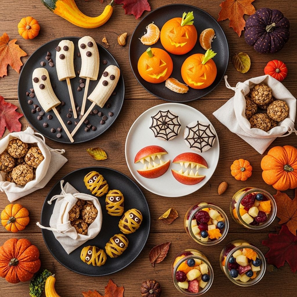 Celebrate a waste-free Halloween with fun, healthy, and eco-friendly treats for trick-or-treaters of all ages.