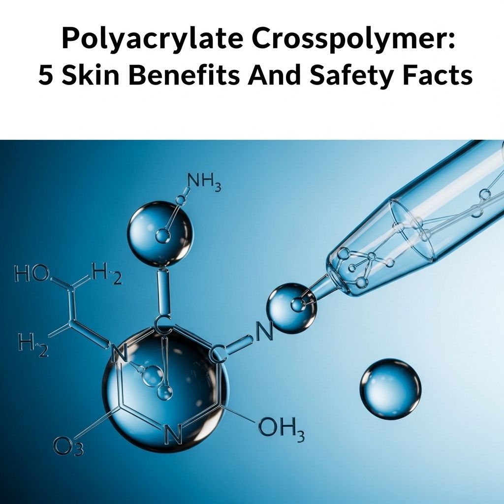 Polyacrylate Crosspolymer in Skincare: Uses, Benefits, and Safety Explained An ingredient that creates a velvety matte finish and keeps formulas smooth and stable.