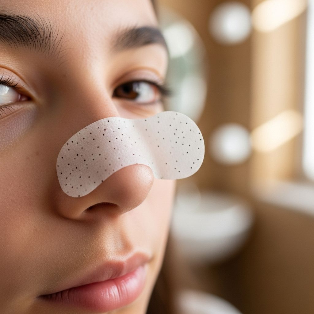 Pore Strips for Teens: Are They Safe? | Risks, Benefits & Safe Use Guide Learn how a consistent skincare routine prevents blackheads and soothes delicate skin.