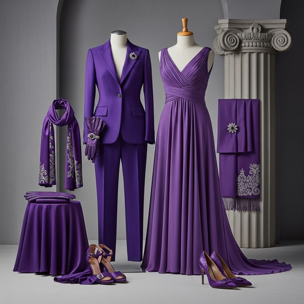 How Michelle Obama, Hillary Clinton, and Kamala Harris used purple outfits to send a message about unity and American history at the 2021 inauguration.