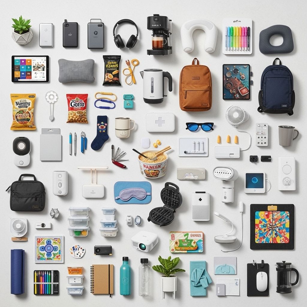 Discover 57 clever, stylish, and functional gifts designed to make every college student's life easier, cozier, and more organized.