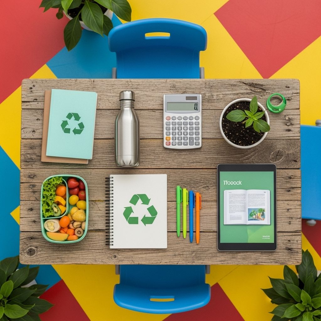 Simple, actionable eco-friendly tips for students, parents, and schools to reduce environmental impact all year long.