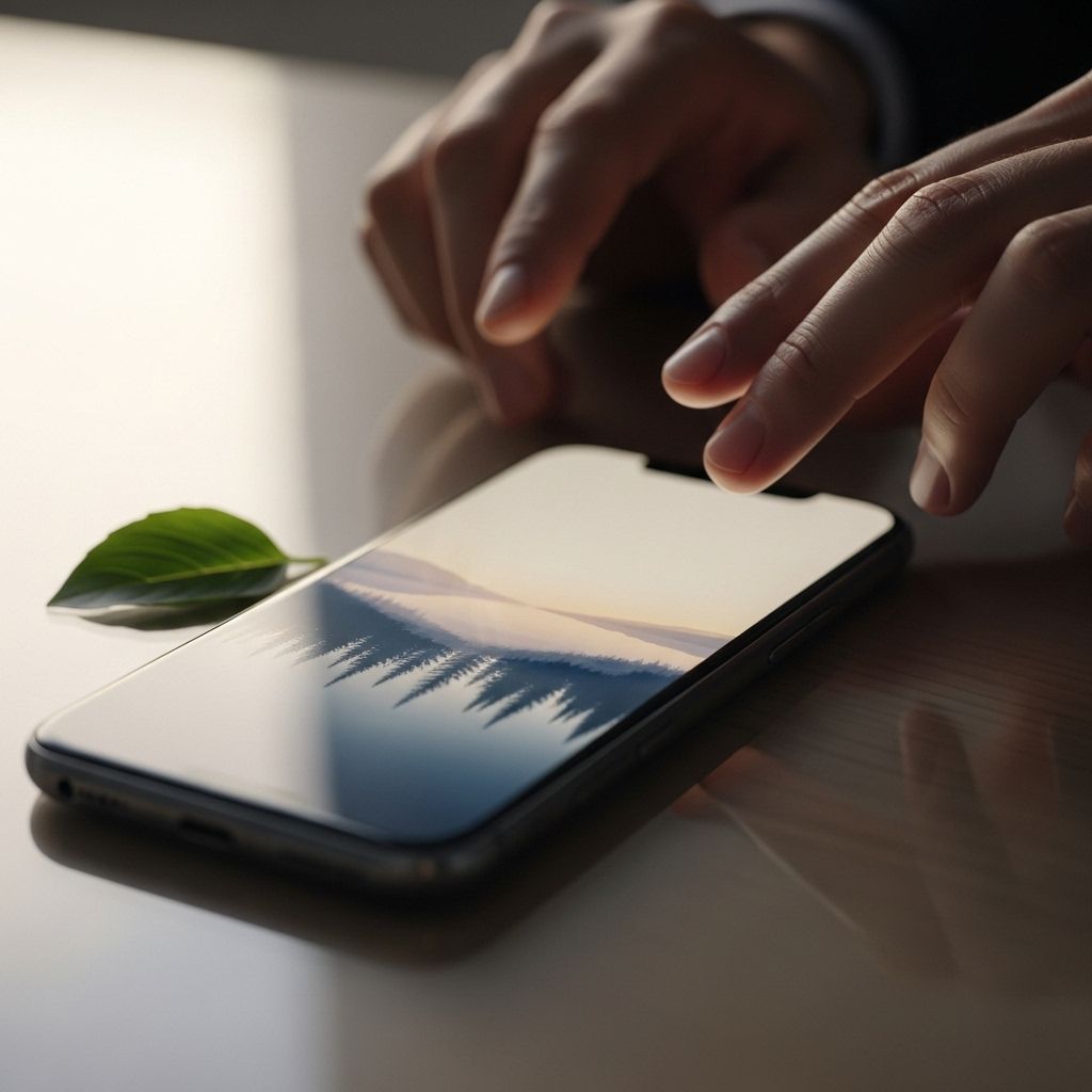 Make conscious tech choices to reclaim focus, reduce stress, and deepen everyday moments.