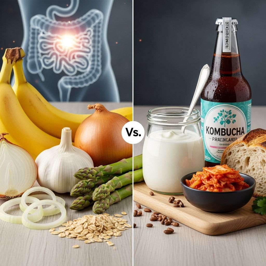 Prebiotics vs. Probiotics: Understanding the Difference and Their Impact on Gut Health Fueling your gut with fiber and fermented foods boosts digestion and immunity.