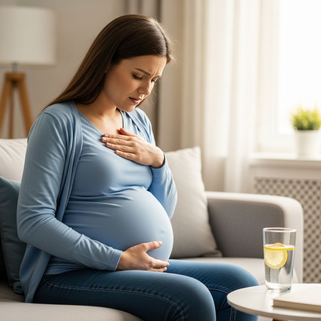 Comprehensive guide to understanding, preventing, and relieving heartburn during pregnancy for a healthier experience.