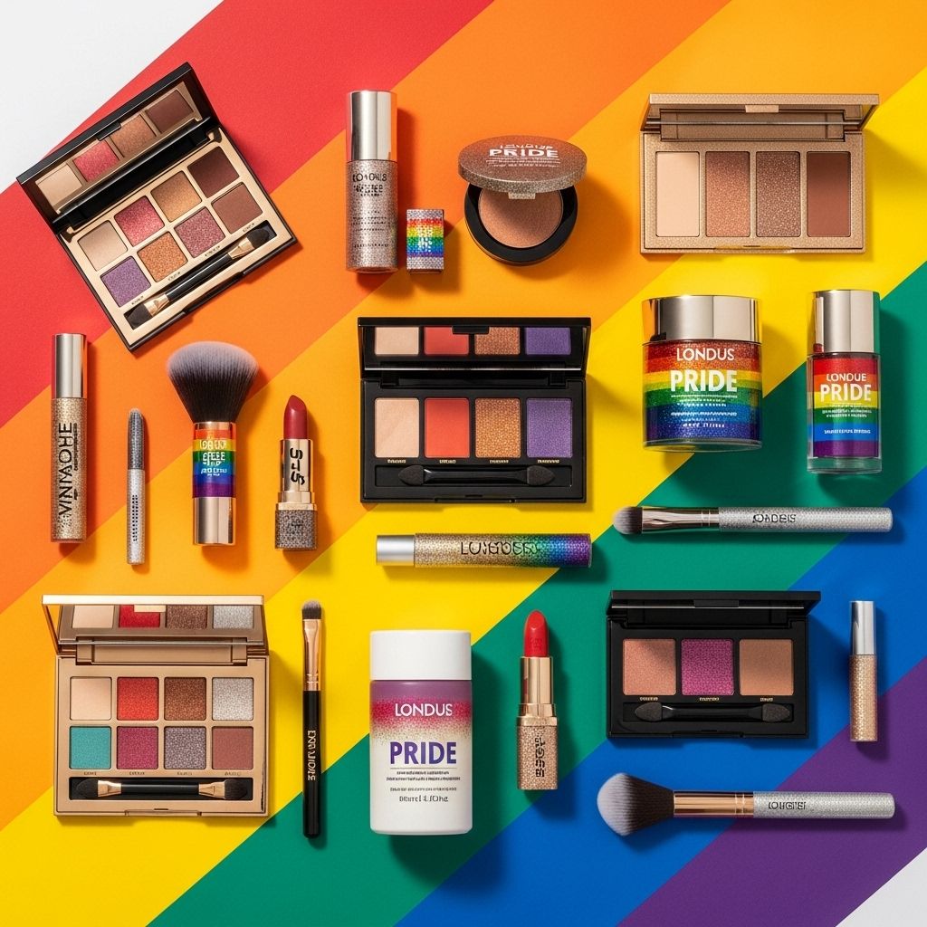 Discover standout Pride Month beauty products and brands making a real impact for LGBTQ+ causes with limited-edition collections and major charitable donations.