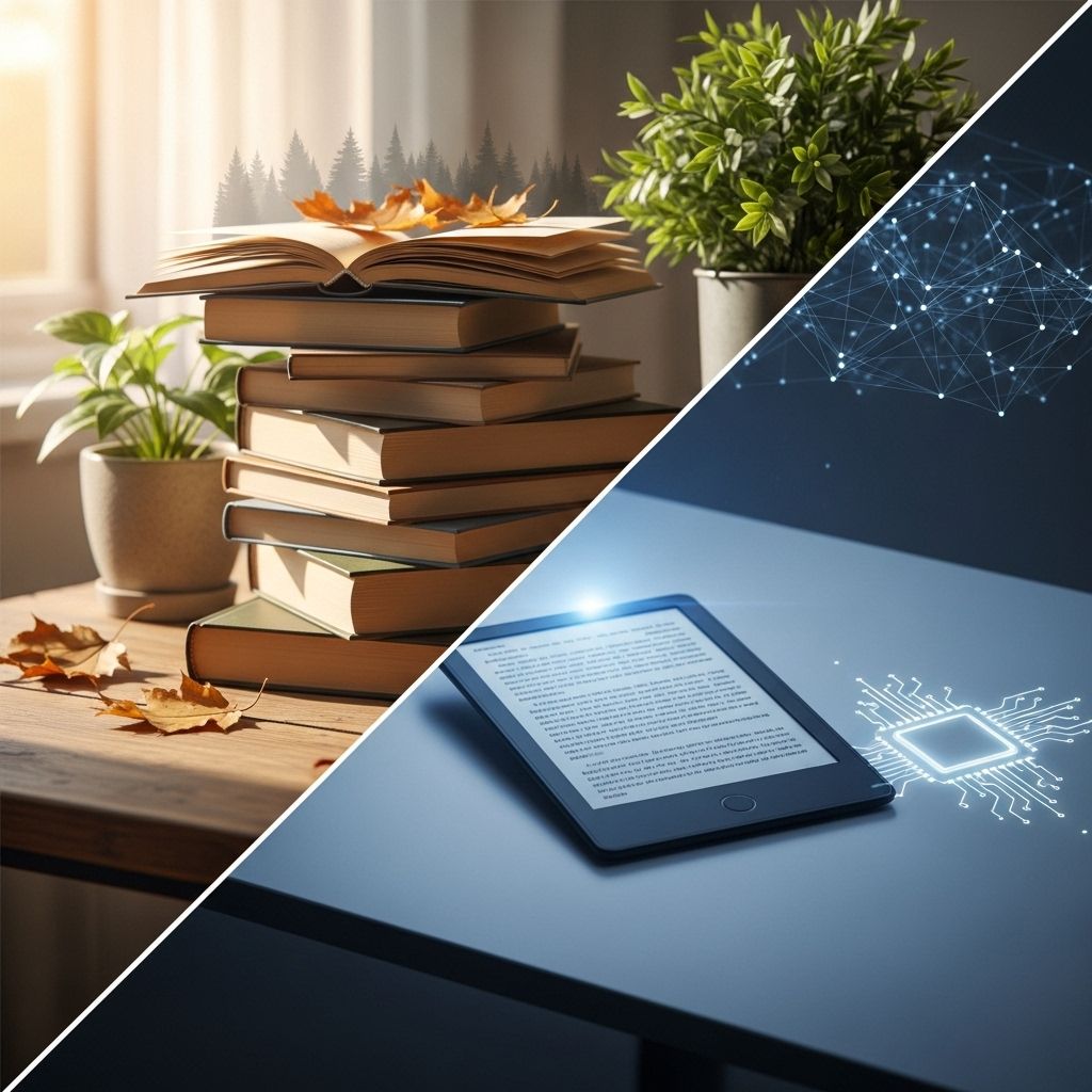 A comprehensive look at the ecological footprints of print books and ebooks, from raw materials to end-of-life disposal.