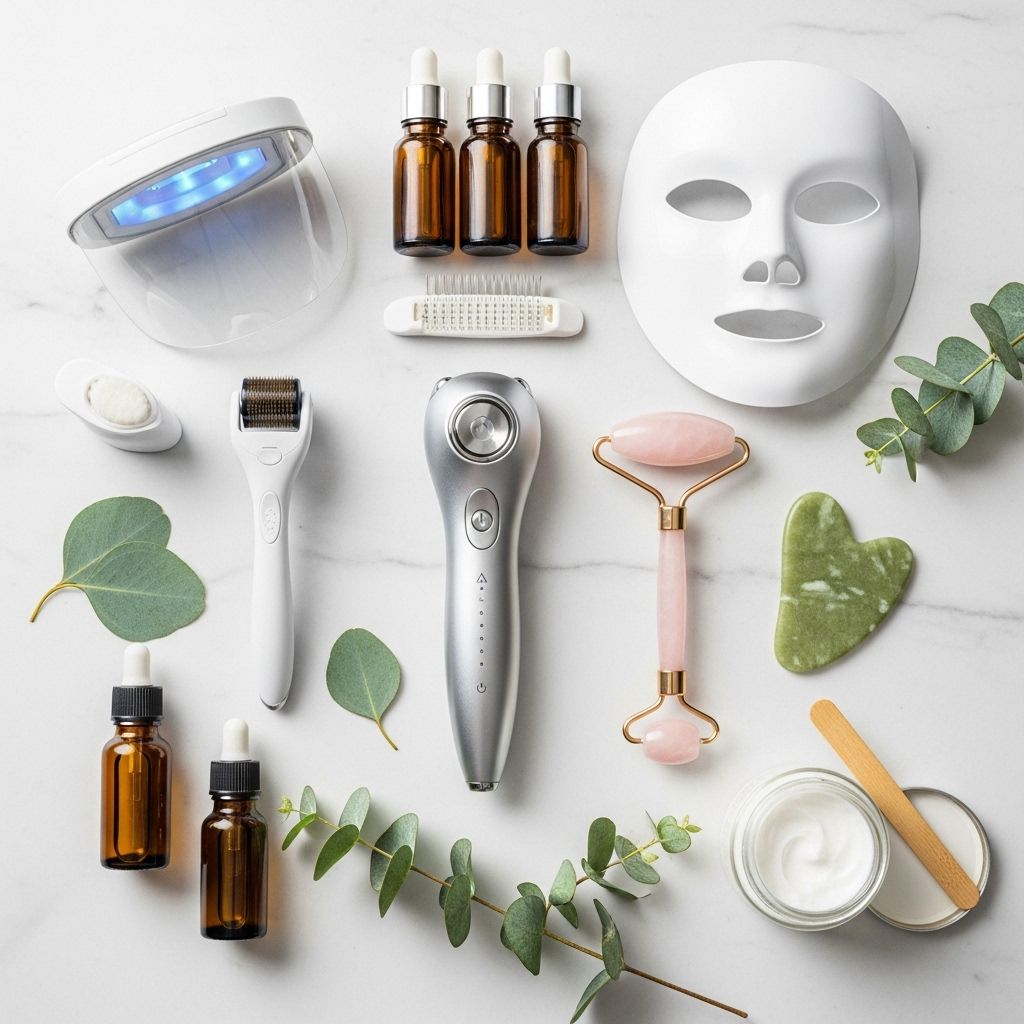 Bring expert facial treatments to your bathroom countertop for healthier, glowing skin.