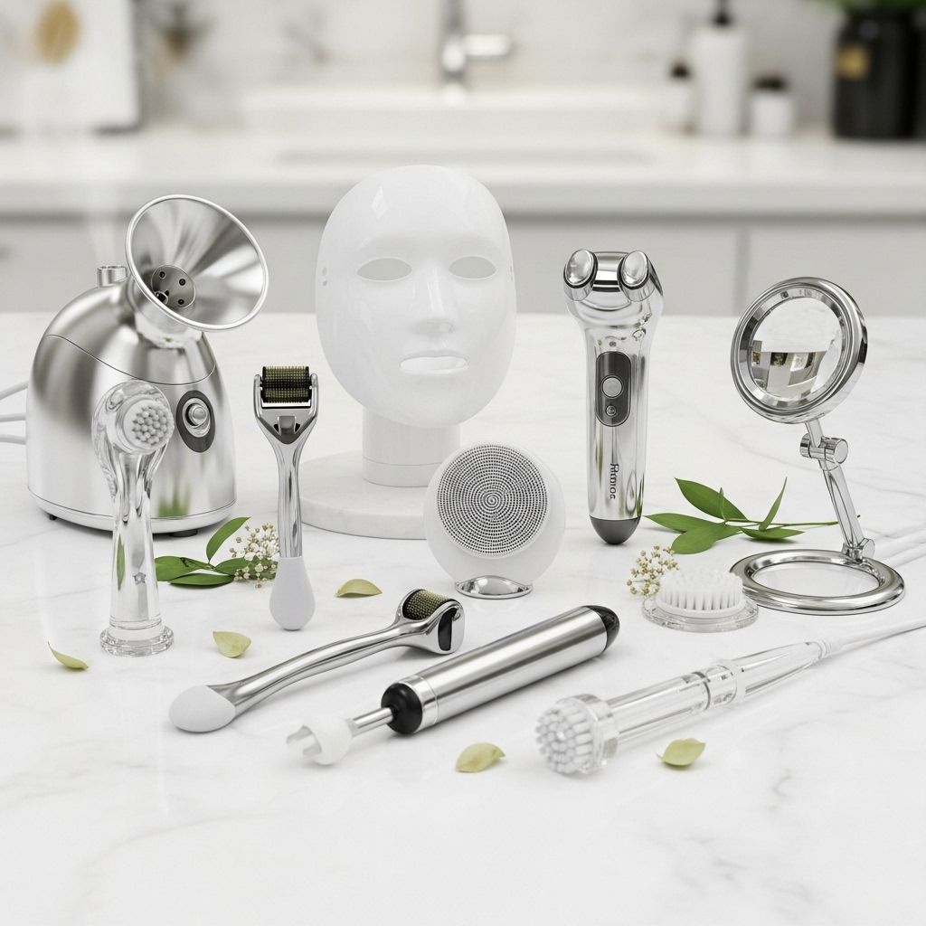 Expert Guide: Professional Skincare Tools for Spa-Quality Home Results Bring expert facial treatments to your bathroom countertop for healthier, glowing skin.