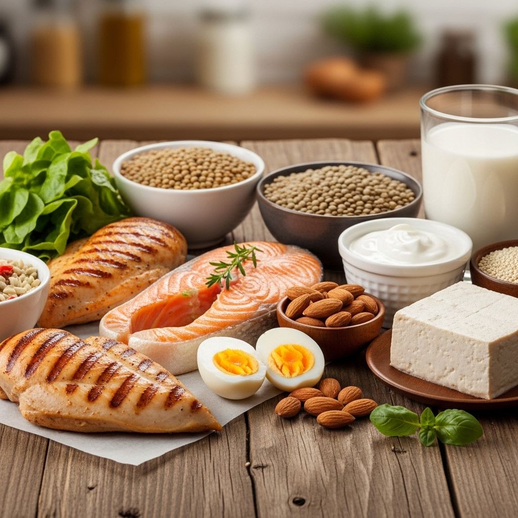 Explore detailed protein values in everyday foods for better nutrition planning and healthy living.