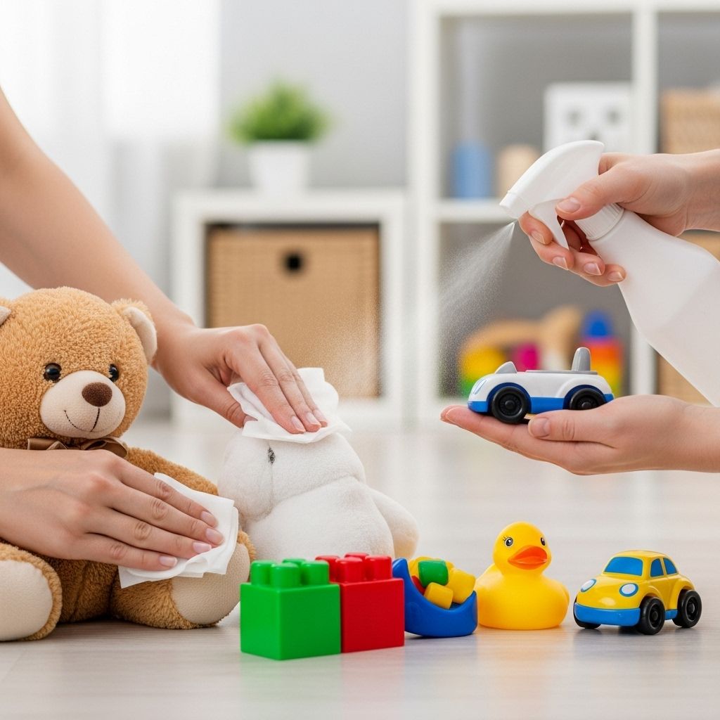 Protocols for Disinfecting Child’s Toys After Illness: Comprehensive Guidelines for Parents and Caregivers Step-by-step cleaning and storage routines protect little ones from post-sickness germs.