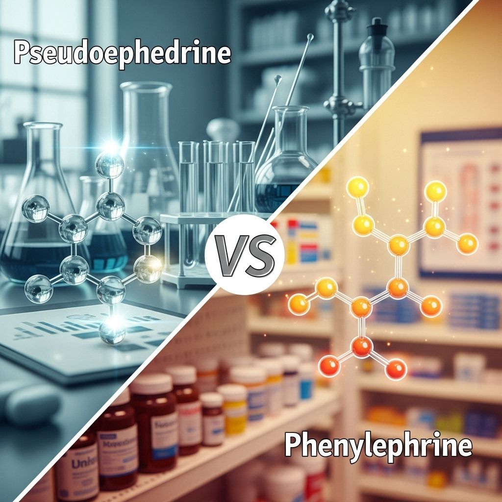 Pseudoephedrine vs. Phenylephrine Comparison: Efficacy, Safety, and Practical Considerations for Decongestant Use Access and efficacy may not always go hand in hand for oral decongestants.